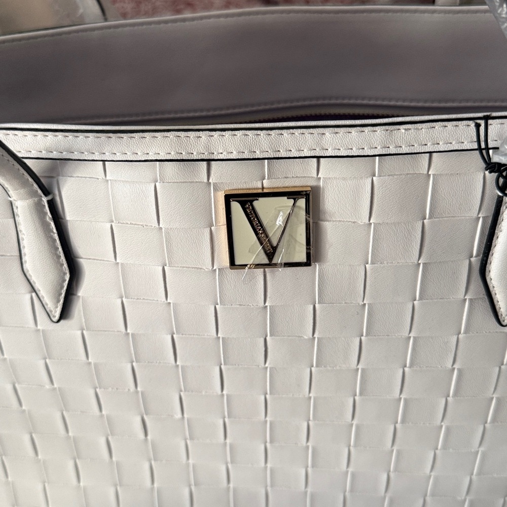 victorias secret  White Tote Bag - Picture 4 of 6